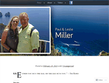 Tablet Screenshot of paulandlesliemiller.com